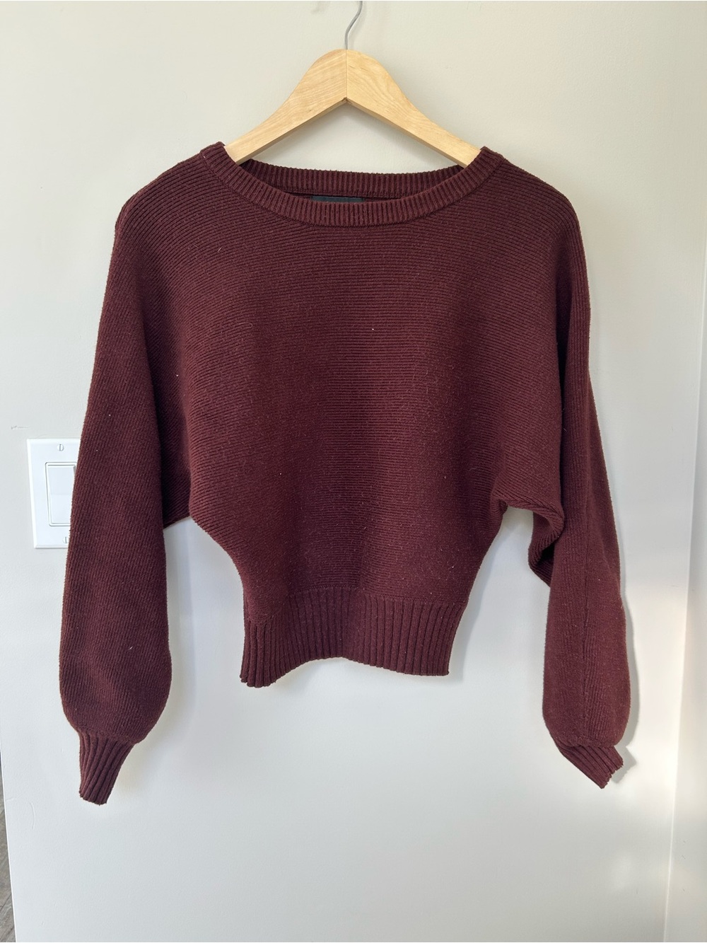 GUESS Women's cinched Crewneck Sweater